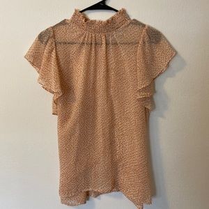 High neck blouse